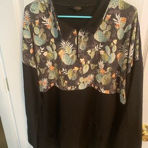 L&B 1/4 zip pullover